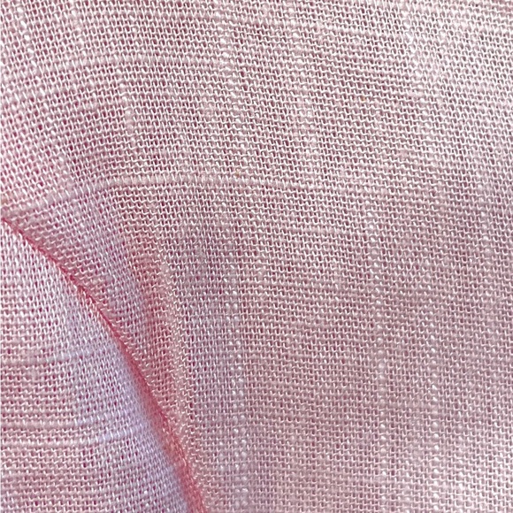 VRG GRL LOVE LANGUAGE BUTTON FRONT TOP BLUSH - Picture 2 of 6